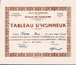 Tableau Honneur