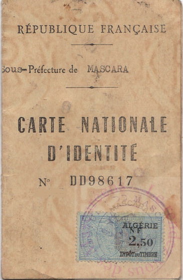 Carte d'identité