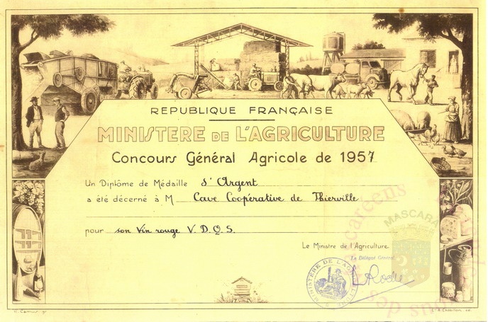 Medaille d' argent  57