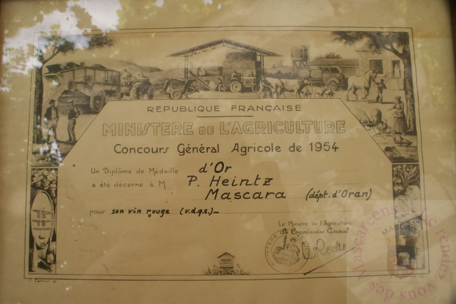 Concours agricole 1958 Hentz