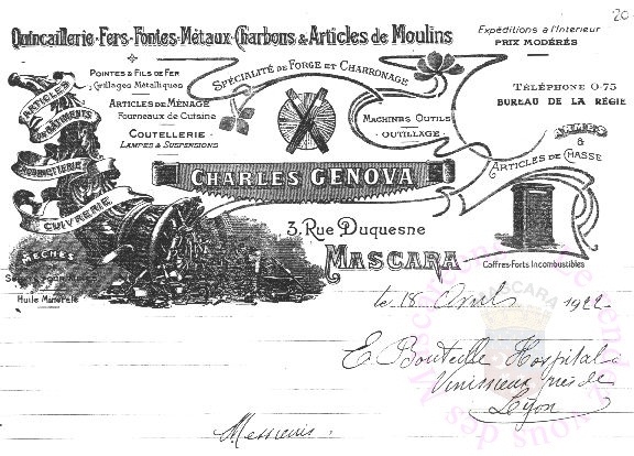 En-t&ecirc;te G&eacute;nova