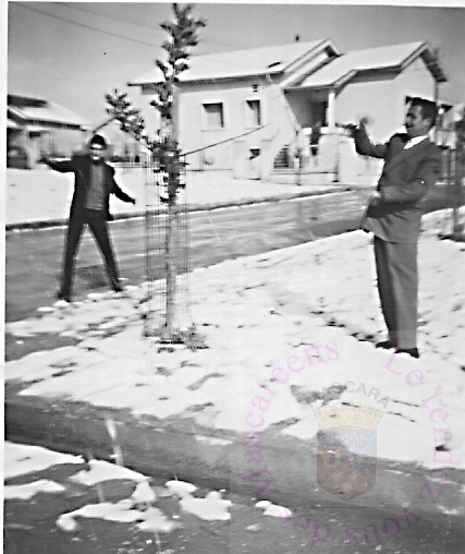 bataille boules neige