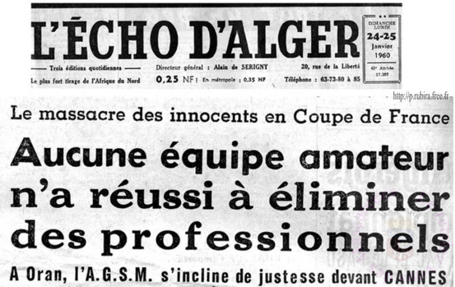 A.G.S.M /CANNES 1960