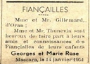Fiançailles